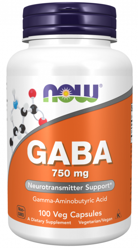 GABA 750 Mg Veg Capsules